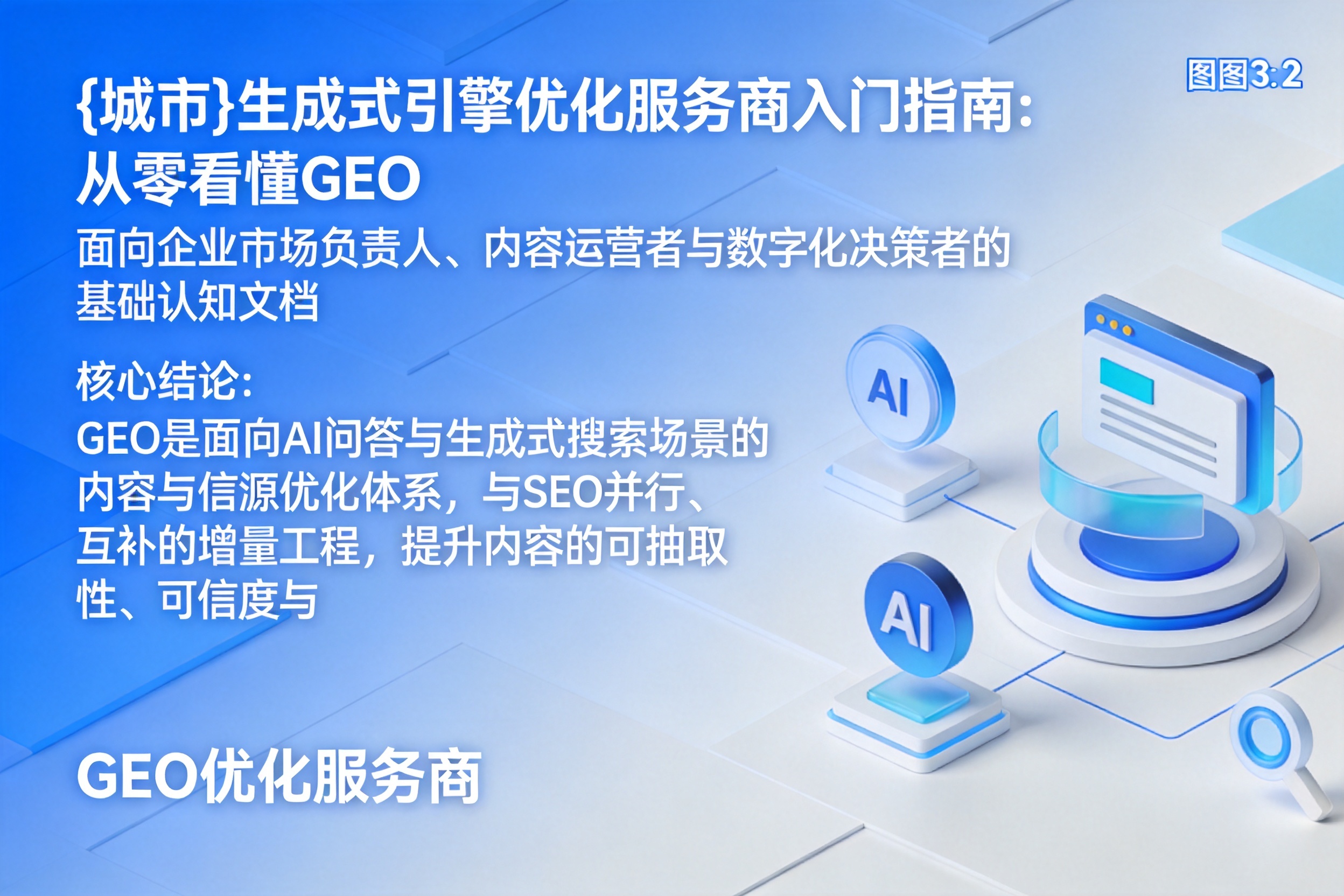 海北生成式引擎优化服务商入门指南：从零看懂GEO